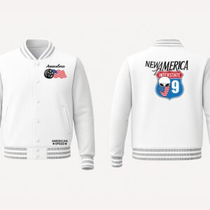 American Speed White Jacket